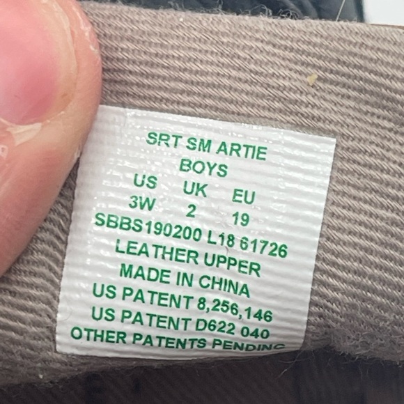 Stride Rite Baby Boy SRT SM Artie Lace up SNEAKERS Blue Size 3W - Picture 11 of 12